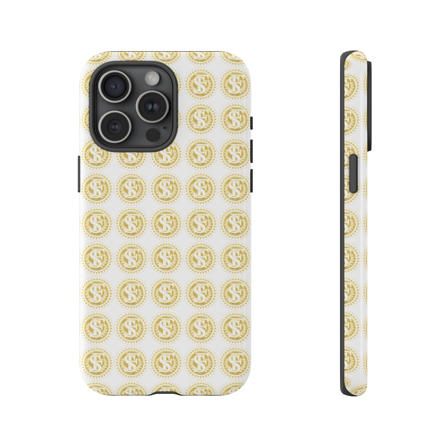 Golden Coin Phone Case, Tough Phone Cover, Unique Gift for Money Lovers, Ideal for Birthdays, Holidays, and Everyday Use