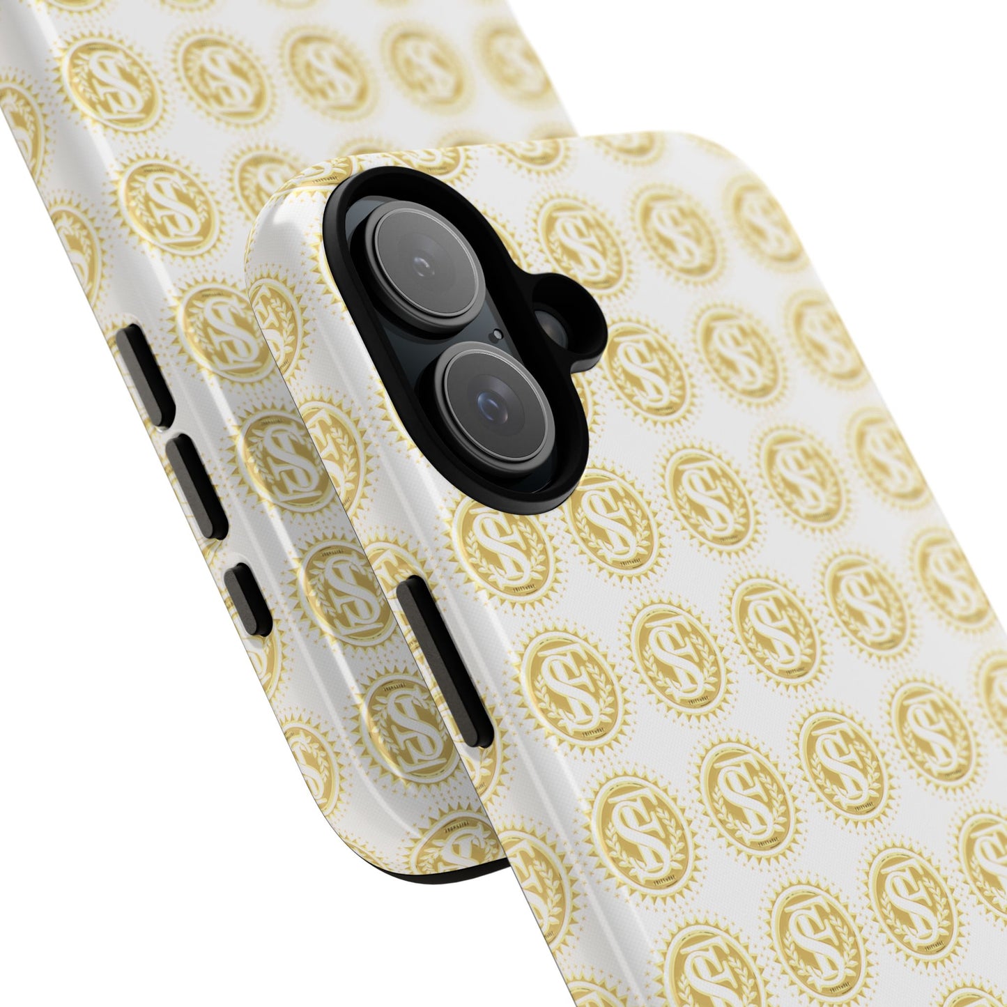 Golden Coin Phone Case, Tough Phone Cover, Unique Gift for Money Lovers, Ideal for Birthdays, Holidays, and Everyday Use