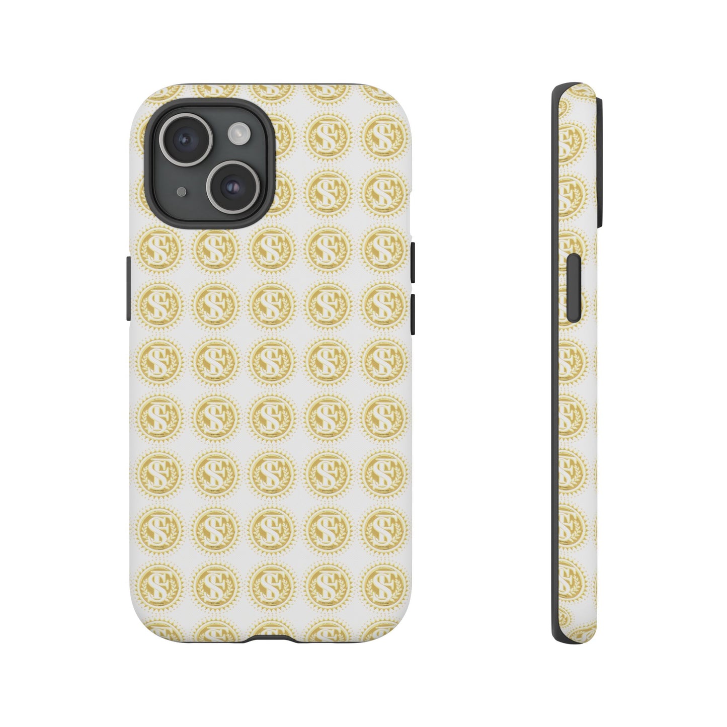 Golden Coin Phone Case, Tough Phone Cover, Unique Gift for Money Lovers, Ideal for Birthdays, Holidays, and Everyday Use