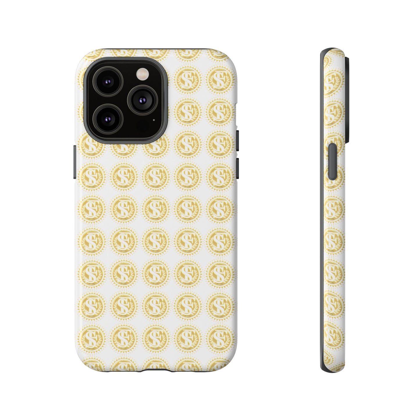 Golden Coin Phone Case, Tough Phone Cover, Unique Gift for Money Lovers, Ideal for Birthdays, Holidays, and Everyday Use
