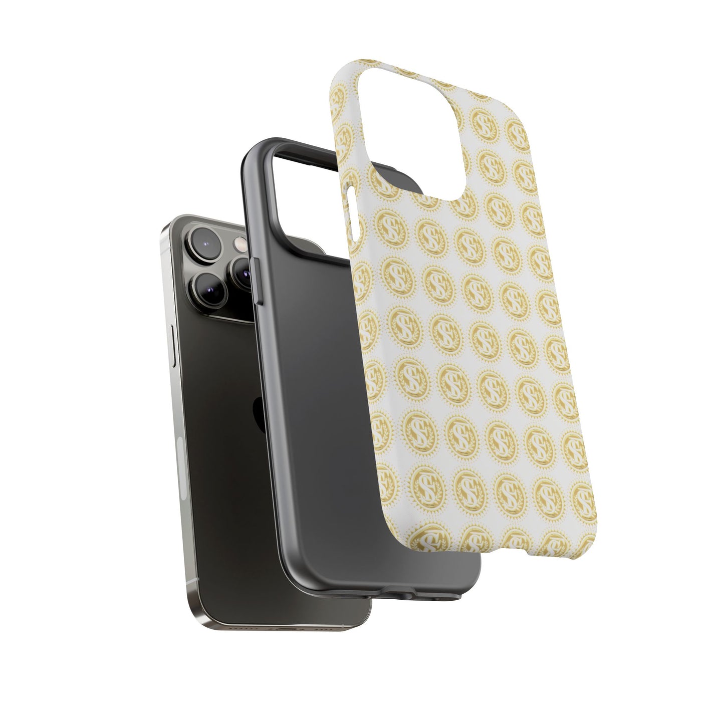 Golden Coin Phone Case, Tough Phone Cover, Unique Gift for Money Lovers, Ideal for Birthdays, Holidays, and Everyday Use