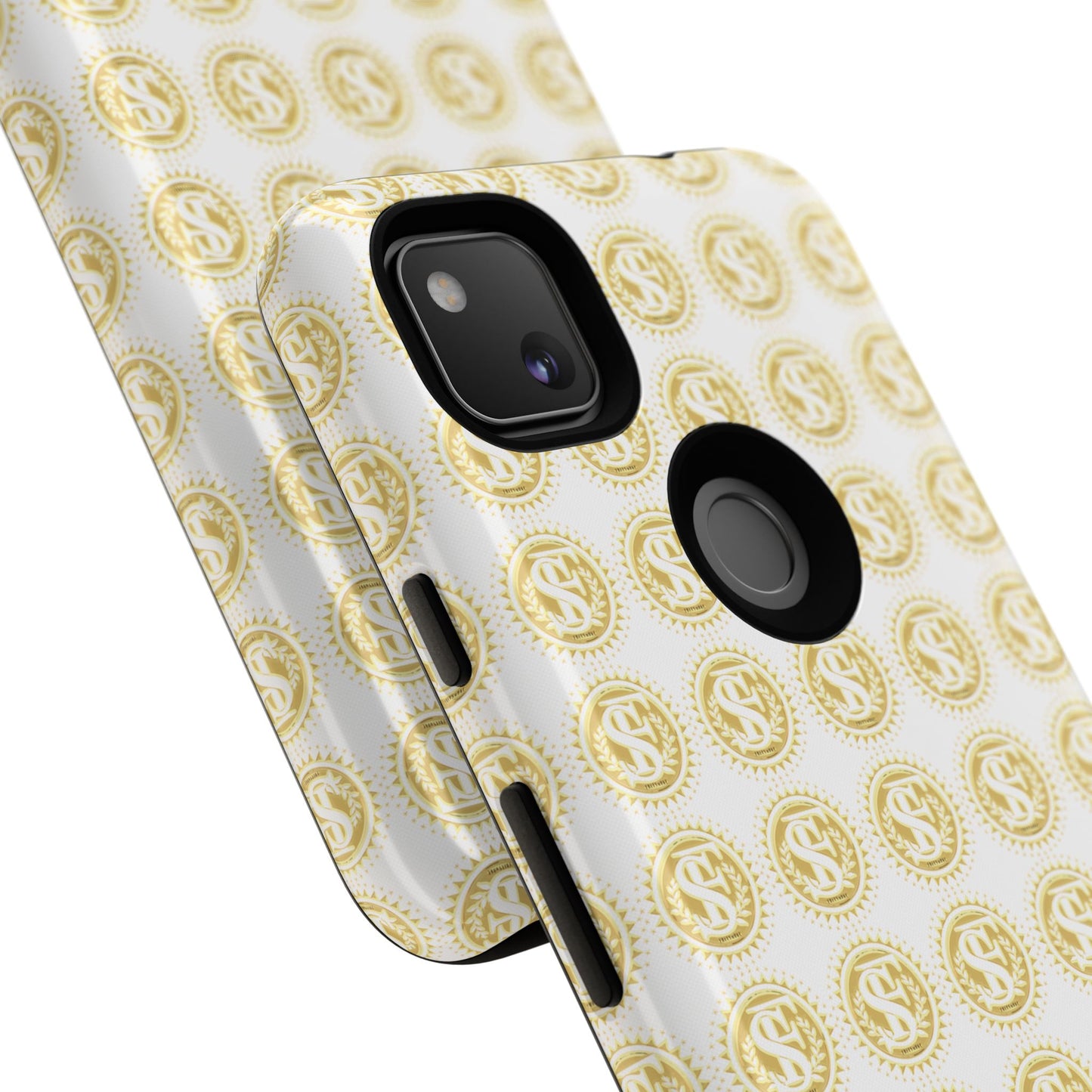 Golden Coin Phone Case, Tough Phone Cover, Unique Gift for Money Lovers, Ideal for Birthdays, Holidays, and Everyday Use