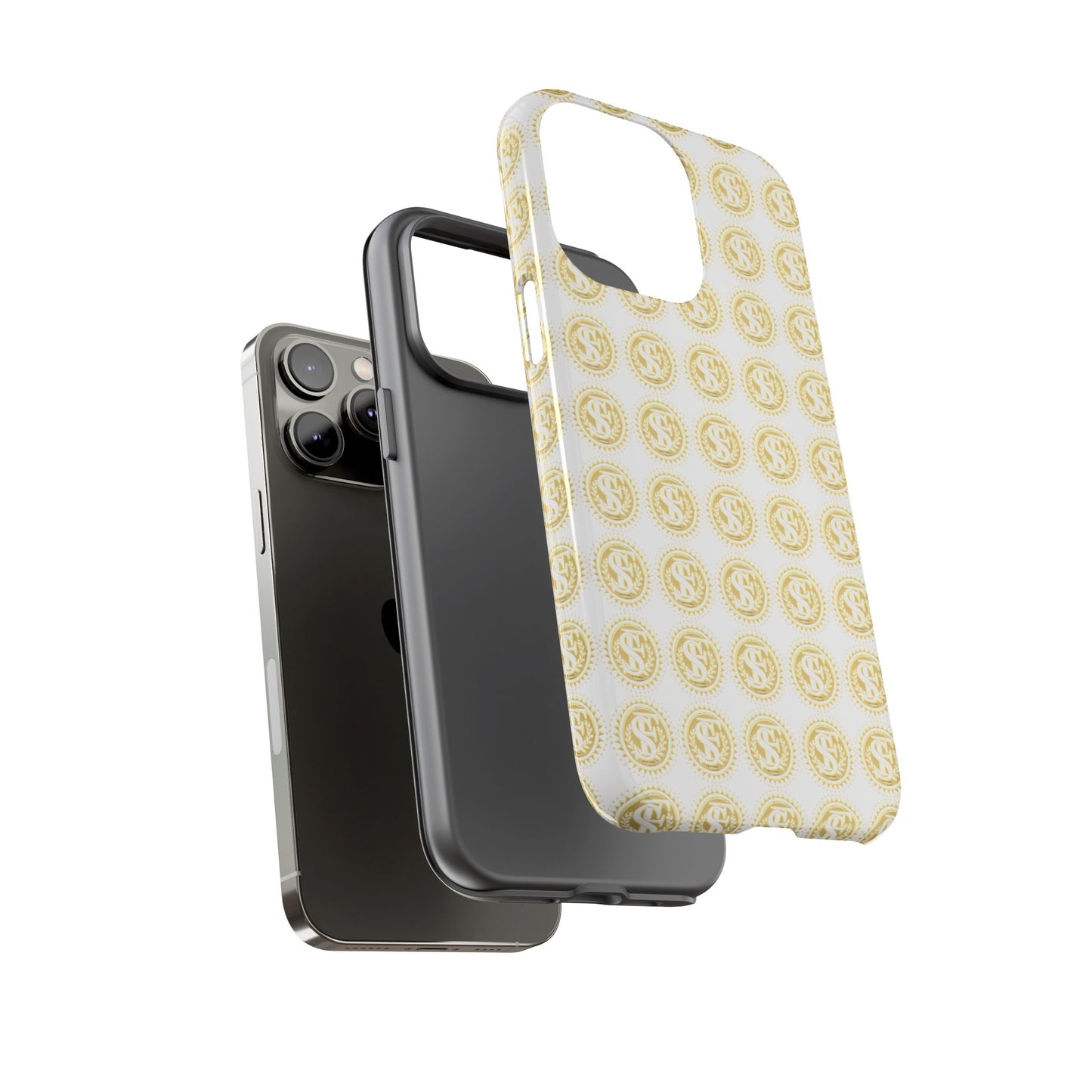 Golden Coin Phone Case, Tough Phone Cover, Unique Gift for Money Lovers, Ideal for Birthdays, Holidays, and Everyday Use
