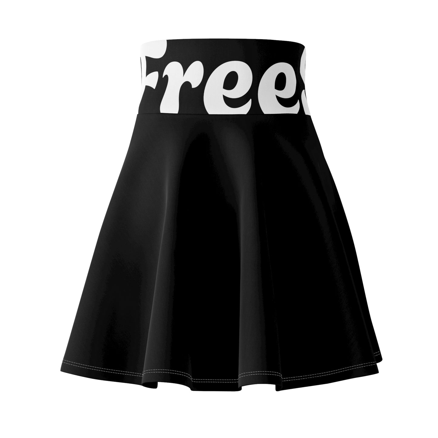 Chic Women's Skater Skirt - Fresh Vibe, Casual Style, Summer Outings, Festival Wear, Everyday Fashion, Graphic Print