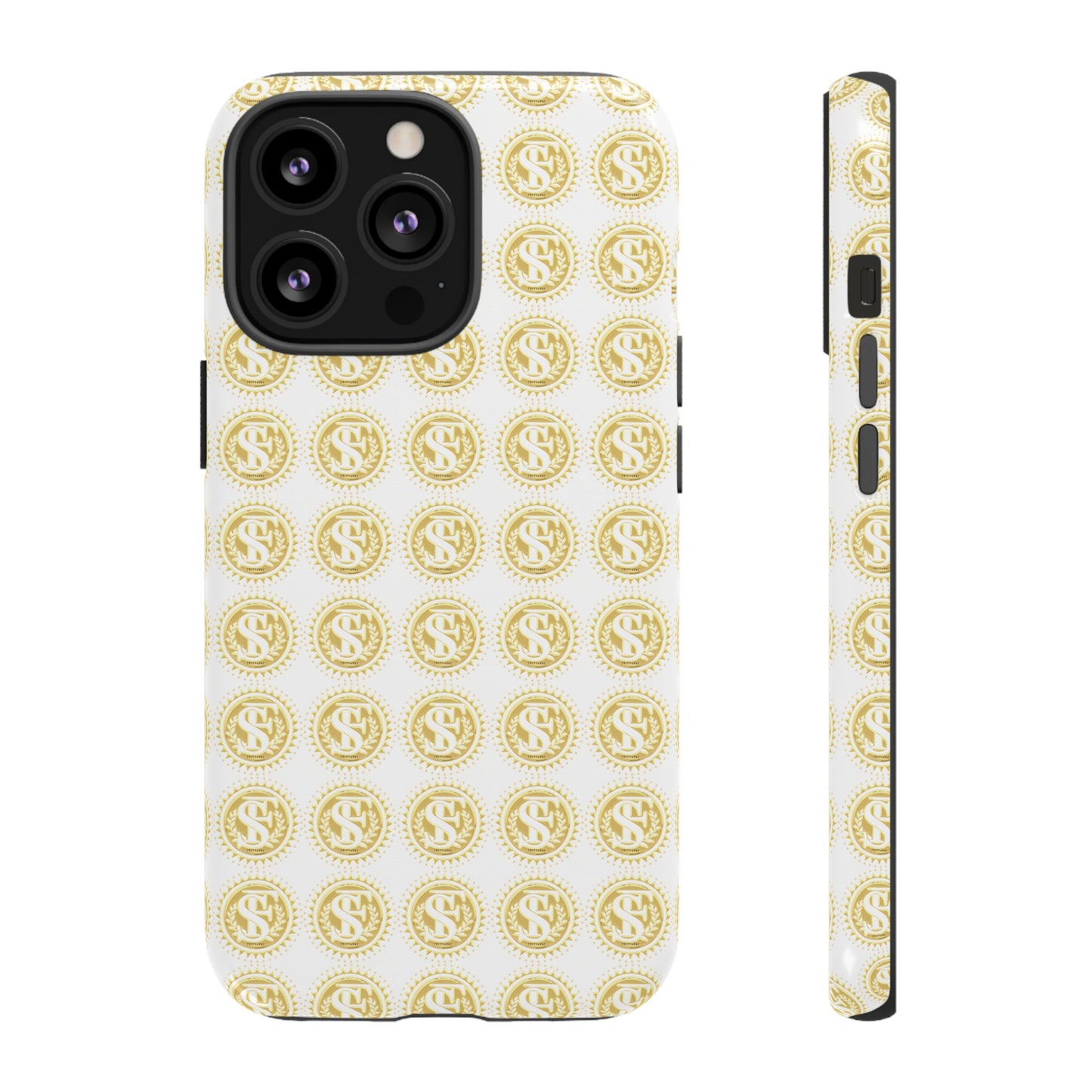Golden Coin Phone Case, Tough Phone Cover, Unique Gift for Money Lovers, Ideal for Birthdays, Holidays, and Everyday Use