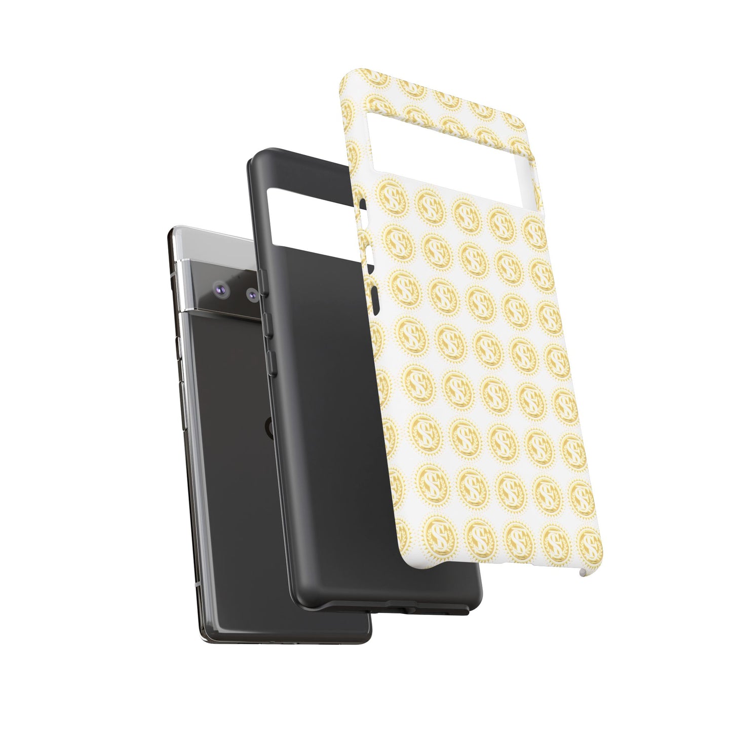 Golden Coin Phone Case, Tough Phone Cover, Unique Gift for Money Lovers, Ideal for Birthdays, Holidays, and Everyday Use