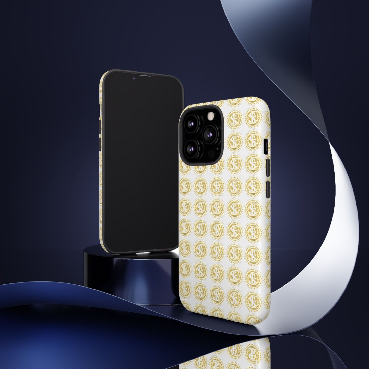 Golden Coin Phone Case, Tough Phone Cover, Unique Gift for Money Lovers, Ideal for Birthdays, Holidays, and Everyday Use