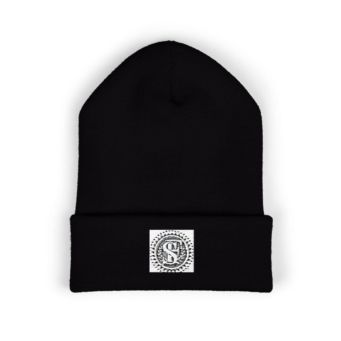 Classic Cuffed Beanie with Embroidery, Winter Hat, Knit Beanie, Unisex Hat, Gifts for Her, Gifts for Him, Stylish Headwear