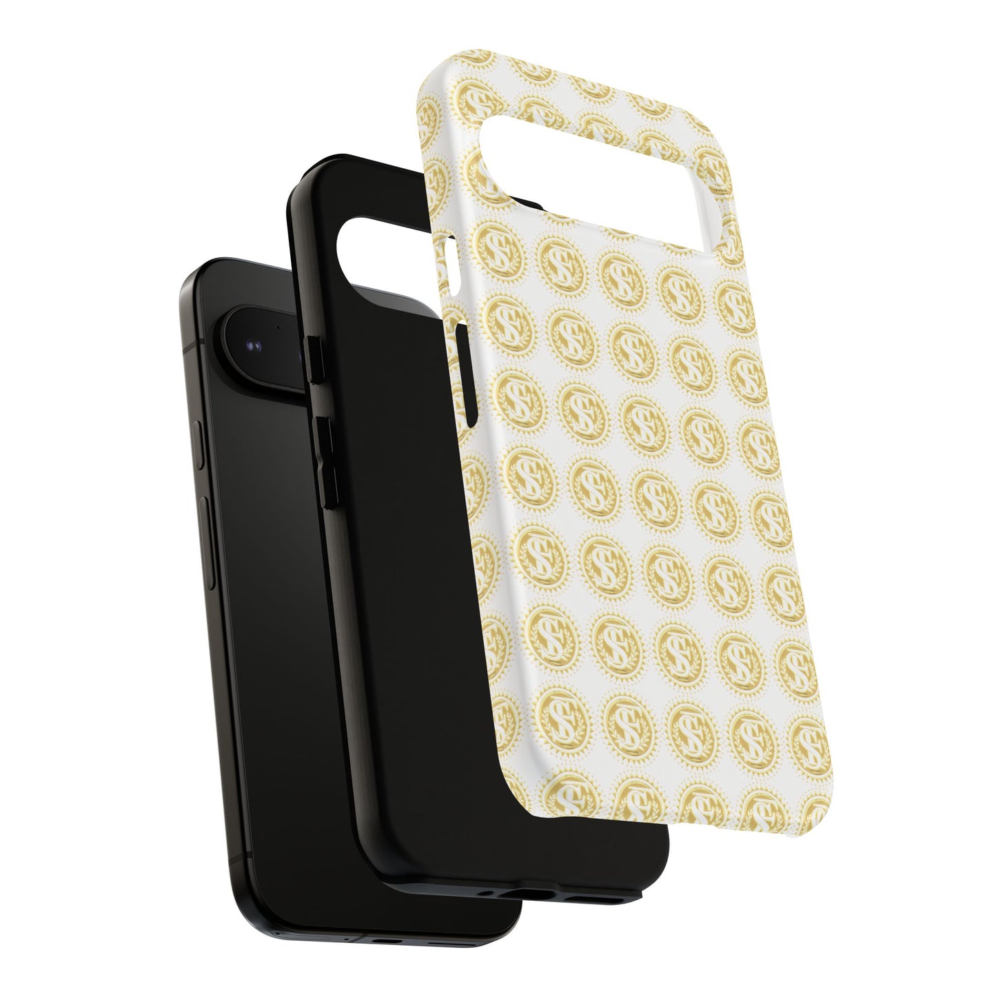 Golden Coin Phone Case, Tough Phone Cover, Unique Gift for Money Lovers, Ideal for Birthdays, Holidays, and Everyday Use
