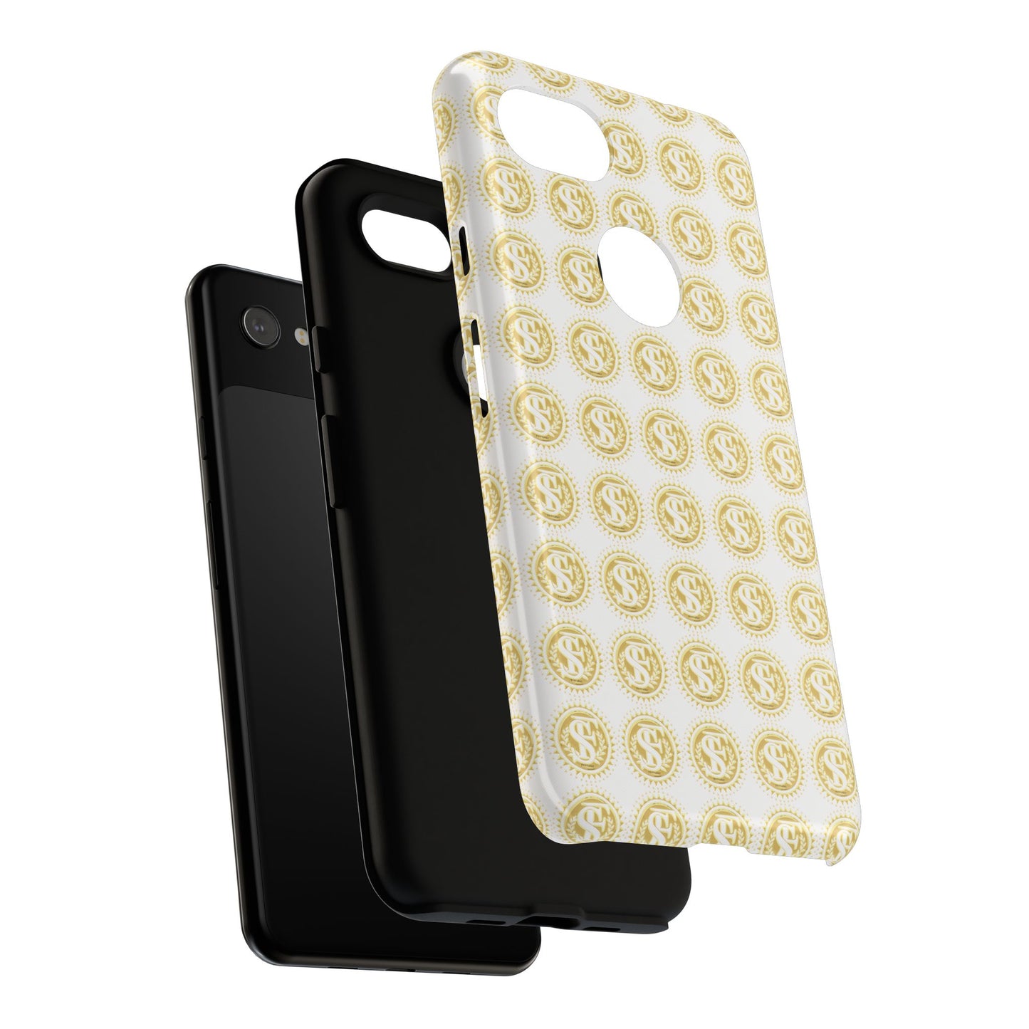 Golden Coin Phone Case, Tough Phone Cover, Unique Gift for Money Lovers, Ideal for Birthdays, Holidays, and Everyday Use