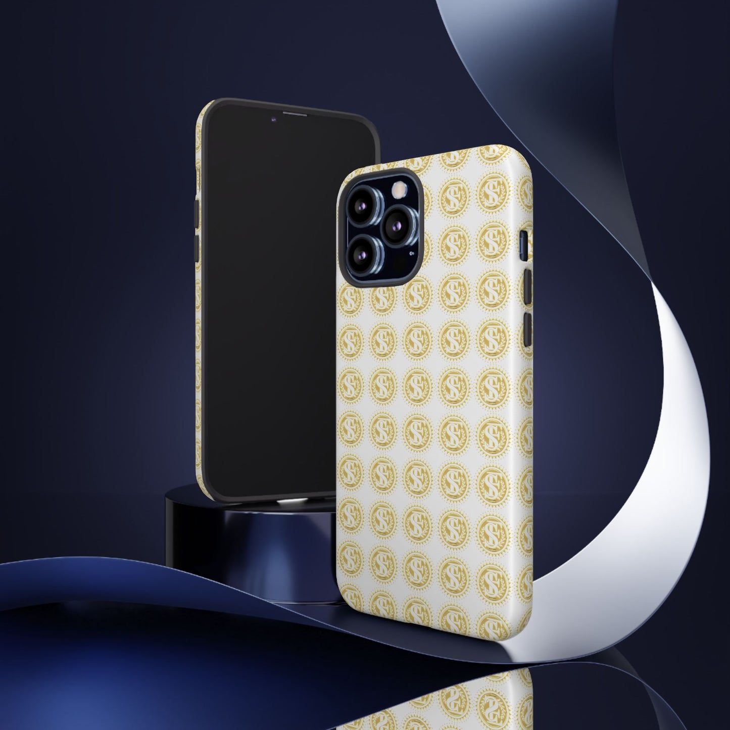 Golden Coin Phone Case, Tough Phone Cover, Unique Gift for Money Lovers, Ideal for Birthdays, Holidays, and Everyday Use