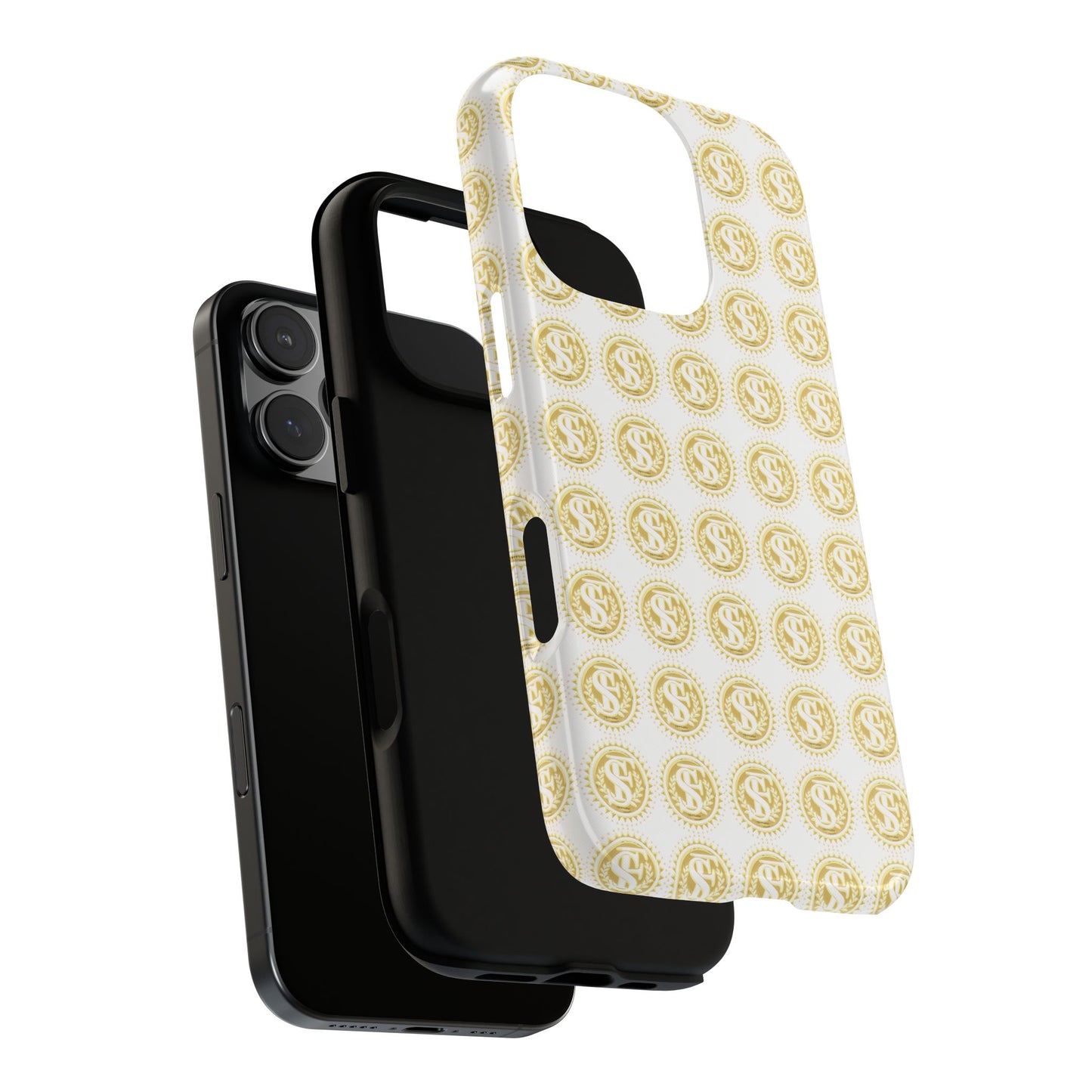 Golden Coin Phone Case, Tough Phone Cover, Unique Gift for Money Lovers, Ideal for Birthdays, Holidays, and Everyday Use