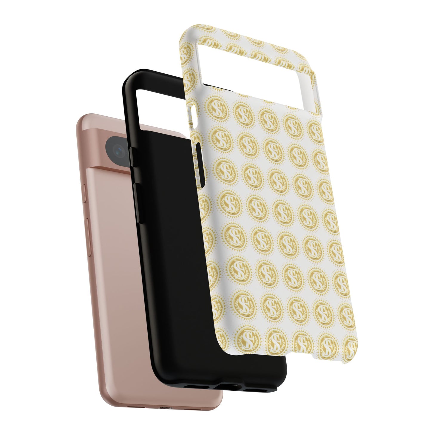 Golden Coin Phone Case, Tough Phone Cover, Unique Gift for Money Lovers, Ideal for Birthdays, Holidays, and Everyday Use