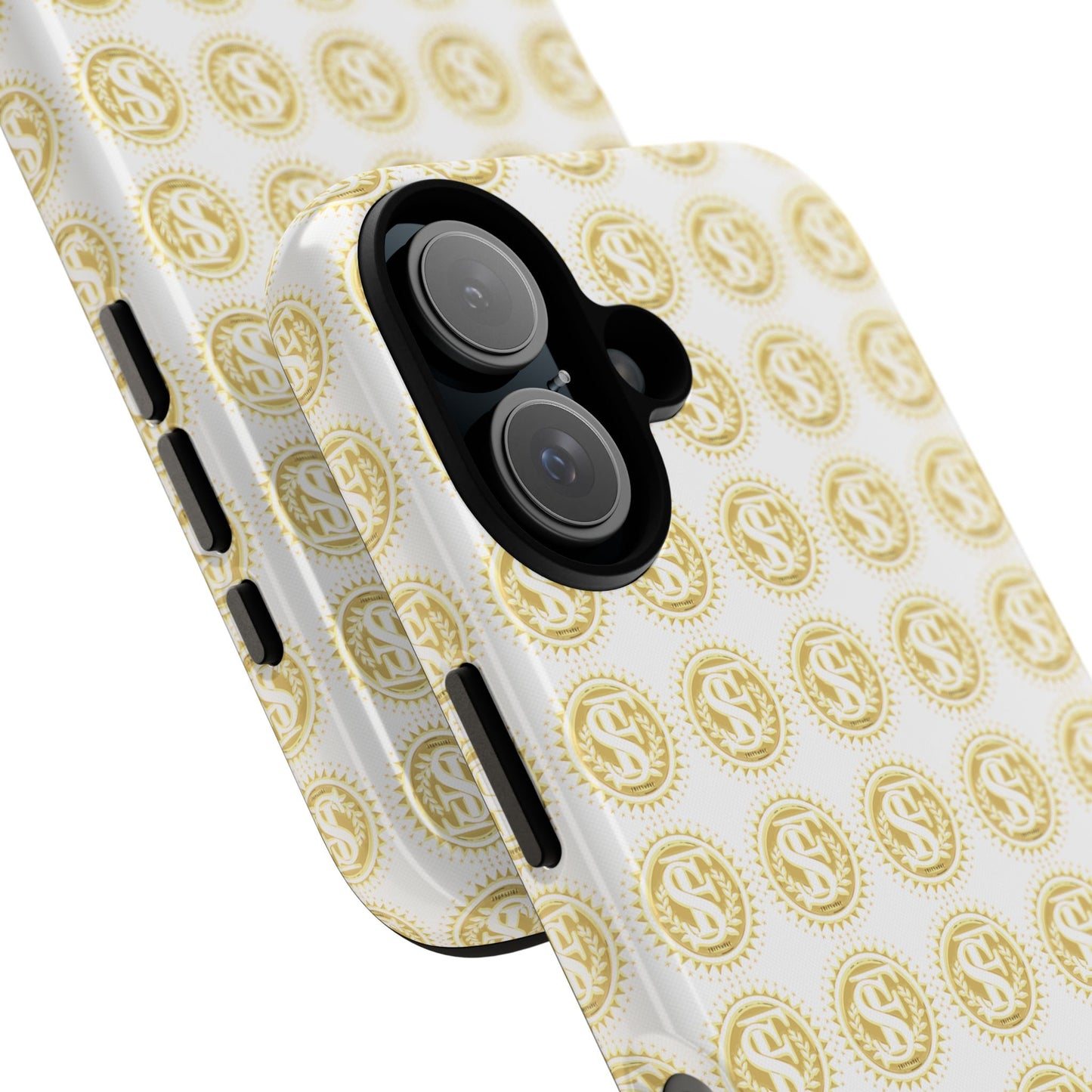 Golden Coin Phone Case, Tough Phone Cover, Unique Gift for Money Lovers, Ideal for Birthdays, Holidays, and Everyday Use