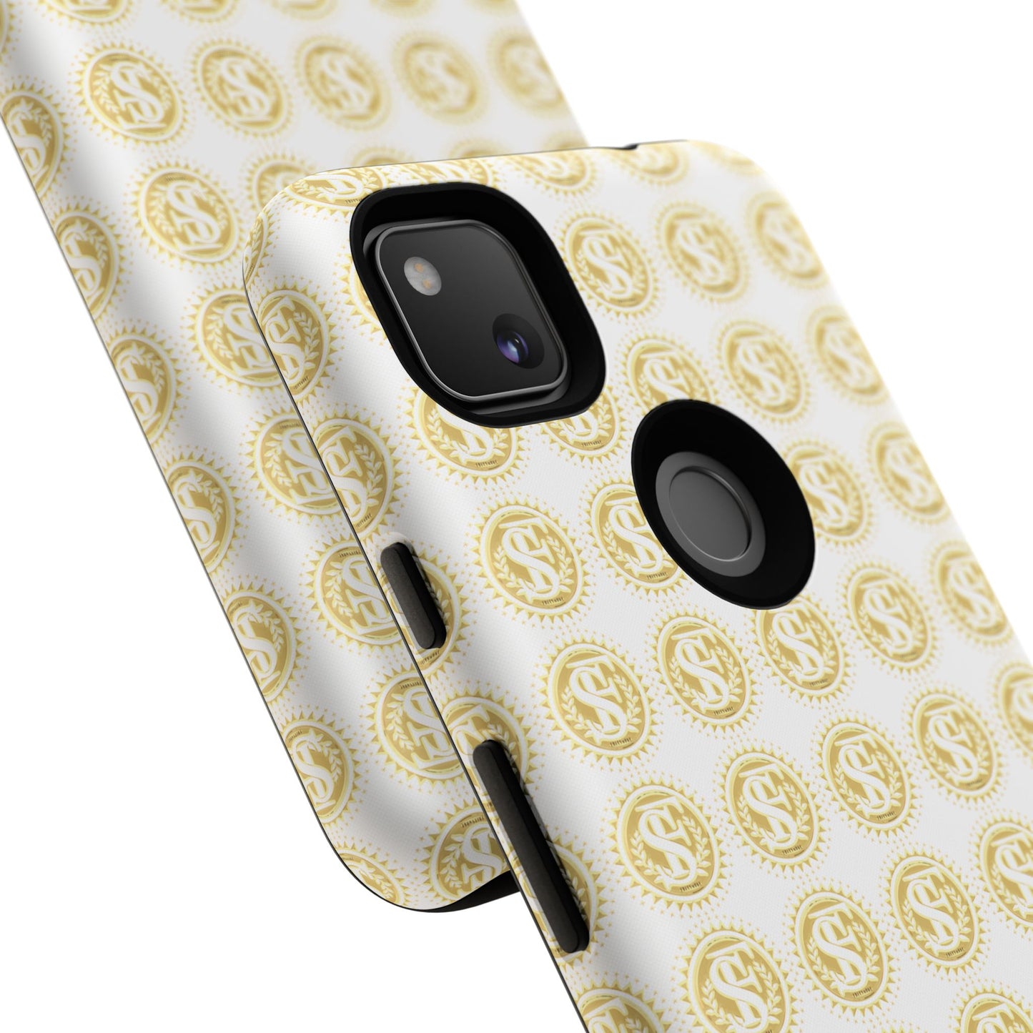 Golden Coin Phone Case, Tough Phone Cover, Unique Gift for Money Lovers, Ideal for Birthdays, Holidays, and Everyday Use