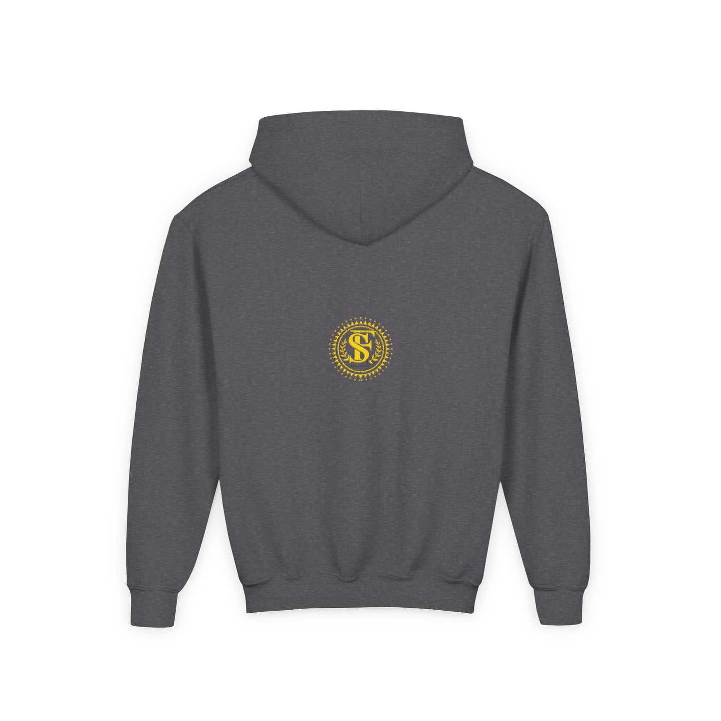 Youth Heavy Blend Hooded Sweatshirt with Unique Design, Cozy Pullover for Kids, Perfect Gift for Birthdays, Holidays, and Everyday Wear