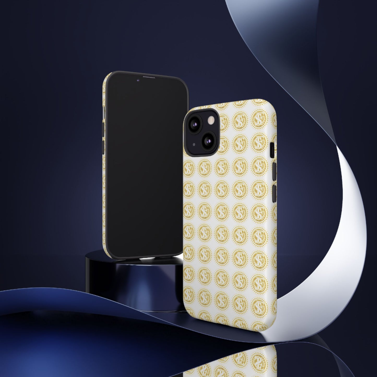 Golden Coin Phone Case, Tough Phone Cover, Unique Gift for Money Lovers, Ideal for Birthdays, Holidays, and Everyday Use