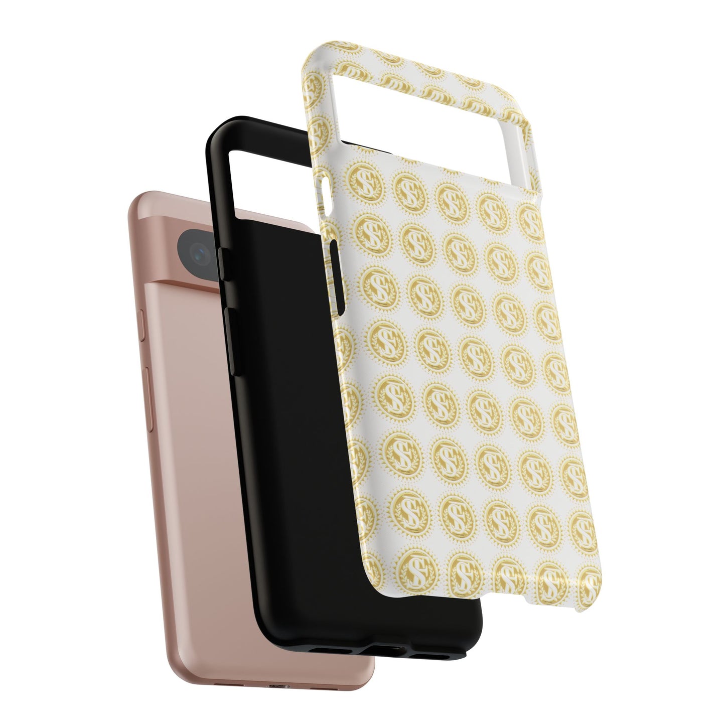 Golden Coin Phone Case, Tough Phone Cover, Unique Gift for Money Lovers, Ideal for Birthdays, Holidays, and Everyday Use