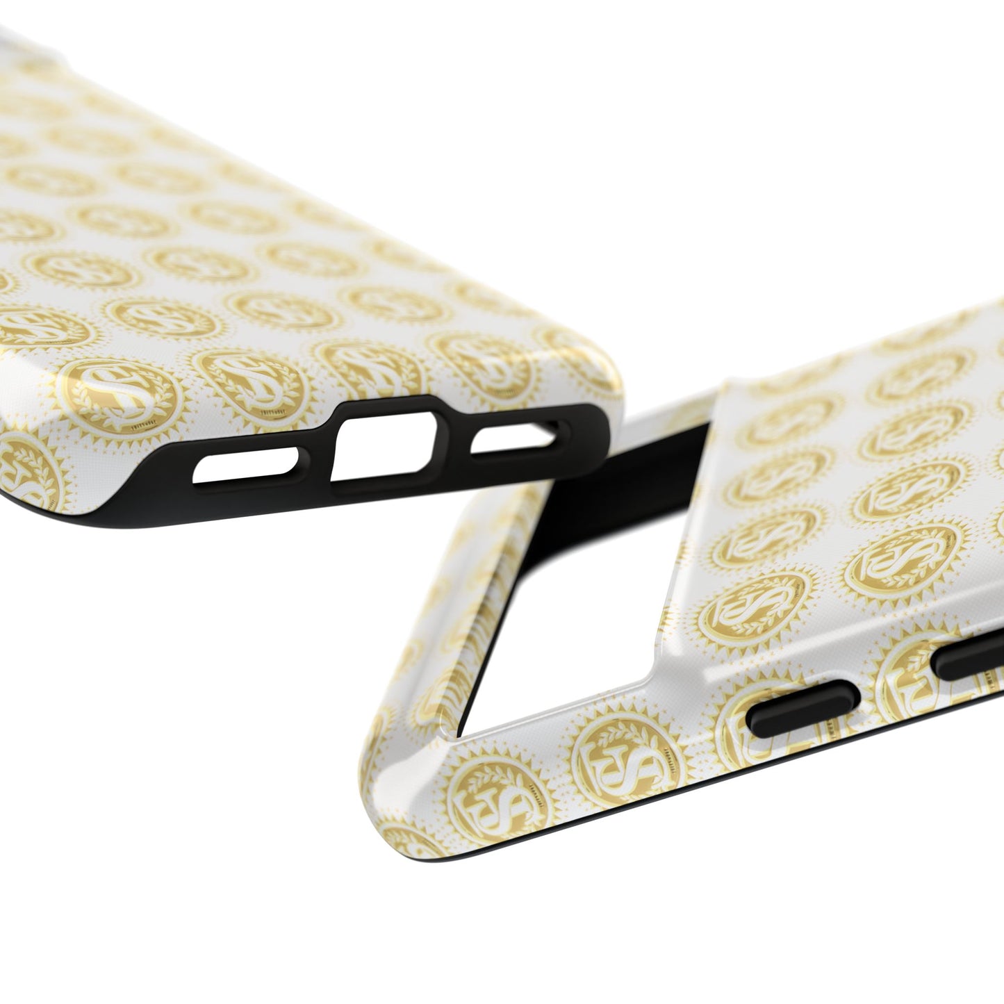 Golden Coin Phone Case, Tough Phone Cover, Unique Gift for Money Lovers, Ideal for Birthdays, Holidays, and Everyday Use