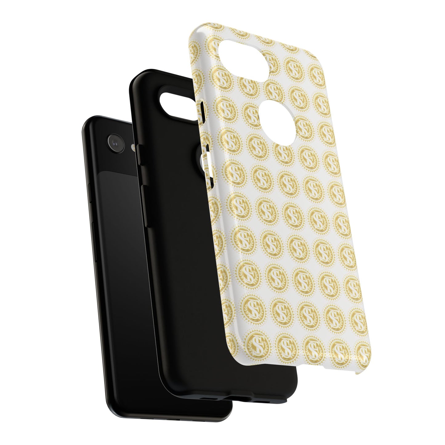 Golden Coin Phone Case, Tough Phone Cover, Unique Gift for Money Lovers, Ideal for Birthdays, Holidays, and Everyday Use