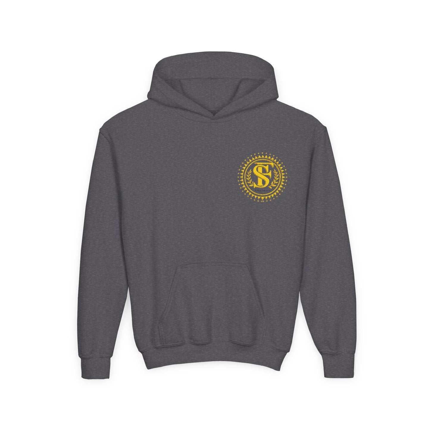 Youth Heavy Blend Hooded Sweatshirt with Unique Design, Cozy Pullover for Kids, Perfect Gift for Birthdays, Holidays, and Everyday Wear