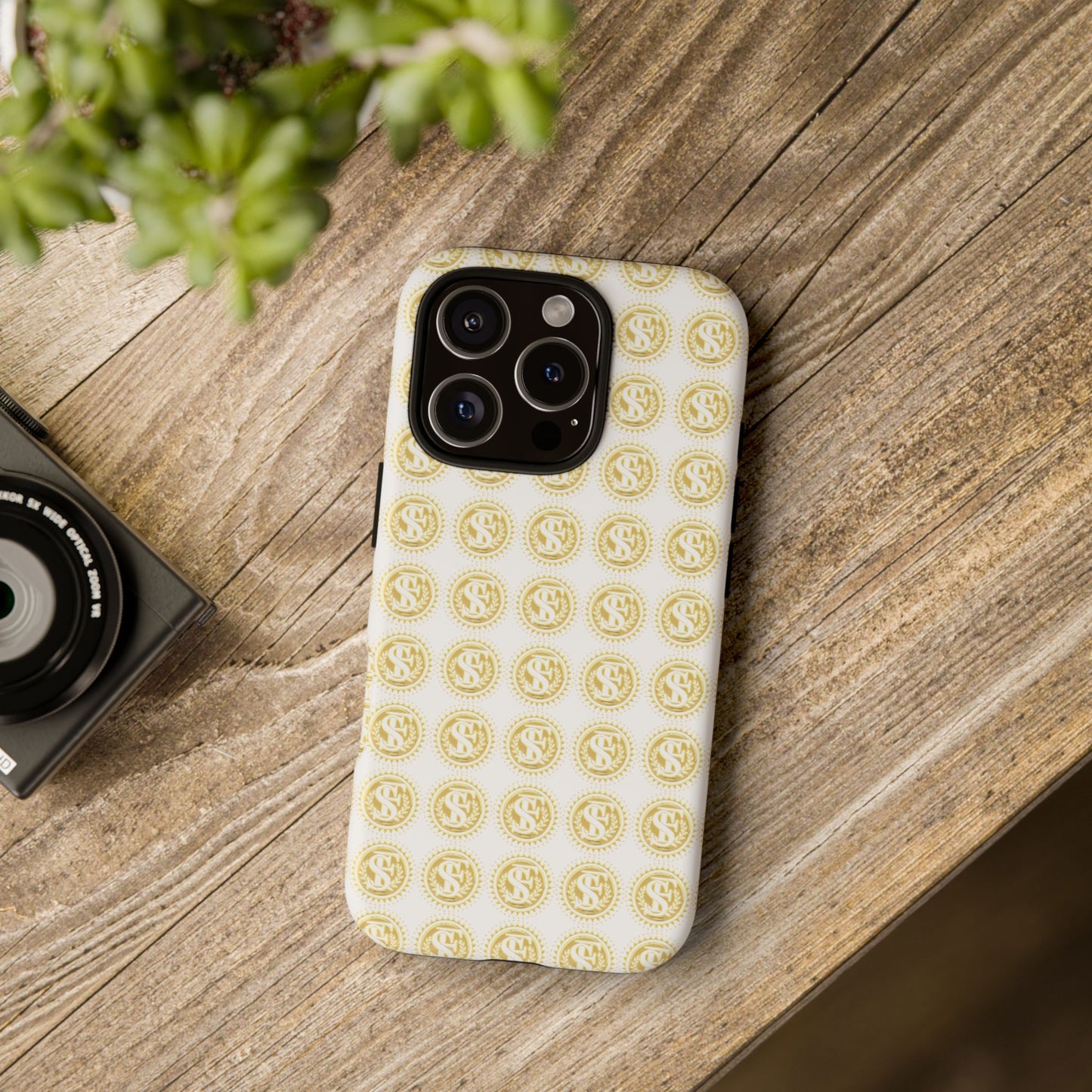 Golden Coin Phone Case, Tough Phone Cover, Unique Gift for Money Lovers, Ideal for Birthdays, Holidays, and Everyday Use