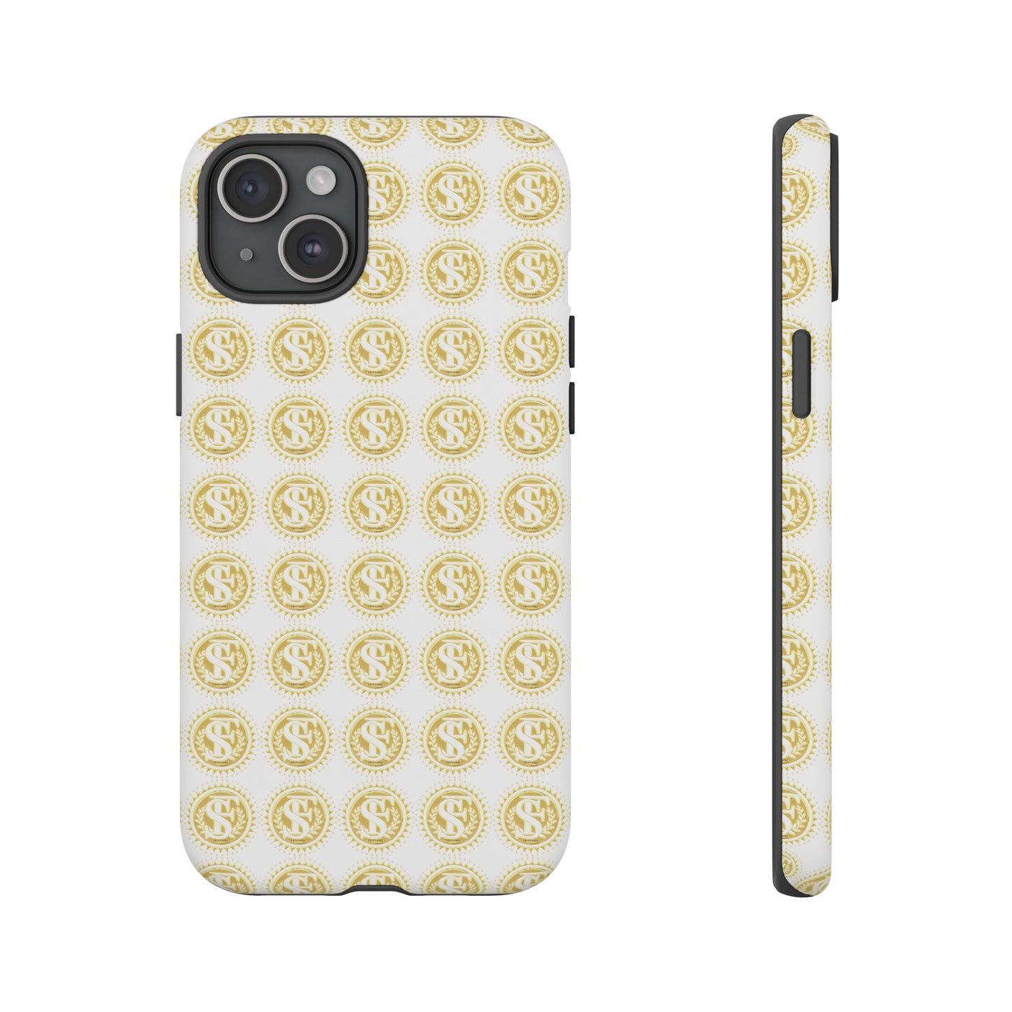 Golden Coin Phone Case, Tough Phone Cover, Unique Gift for Money Lovers, Ideal for Birthdays, Holidays, and Everyday Use
