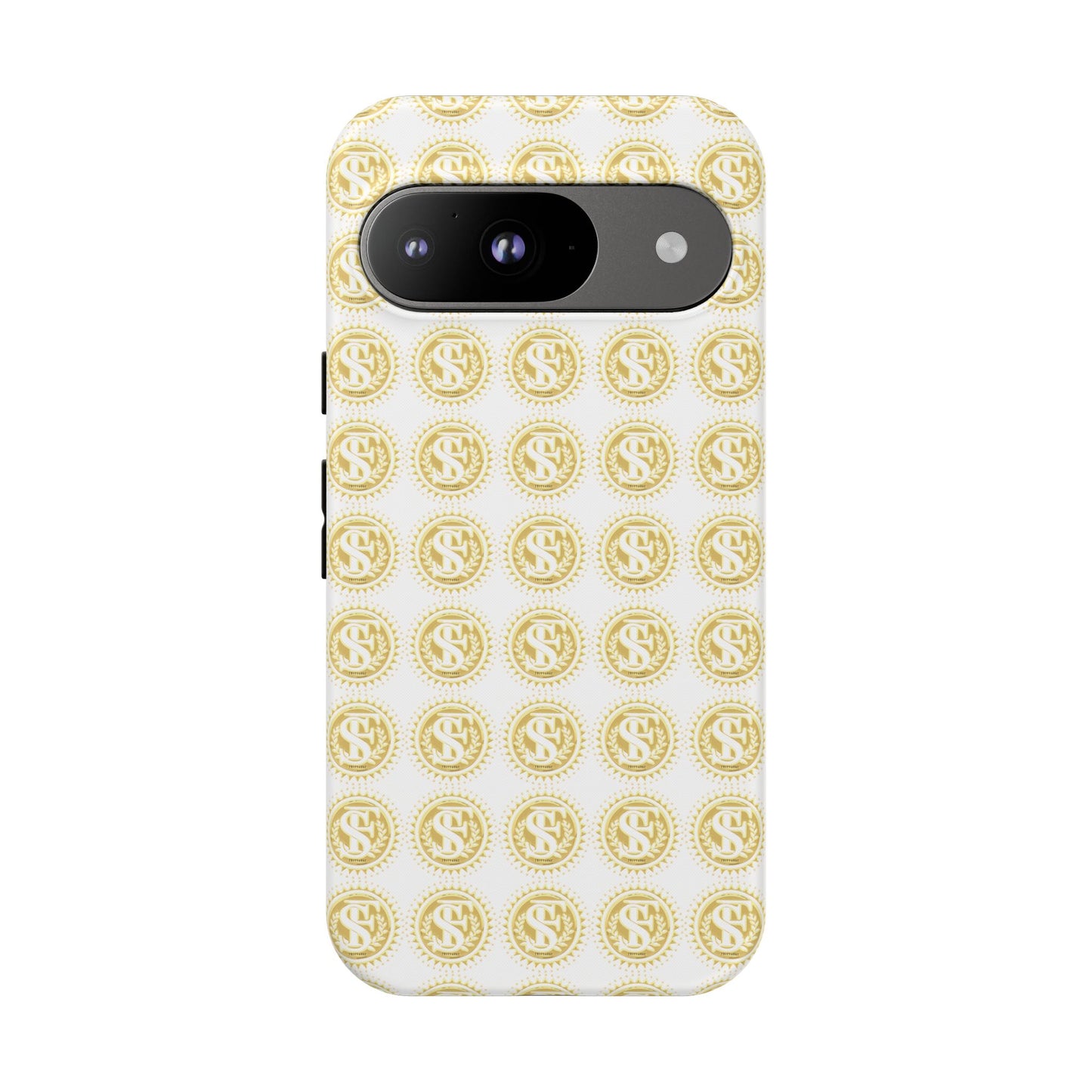 Golden Coin Phone Case, Tough Phone Cover, Unique Gift for Money Lovers, Ideal for Birthdays, Holidays, and Everyday Use