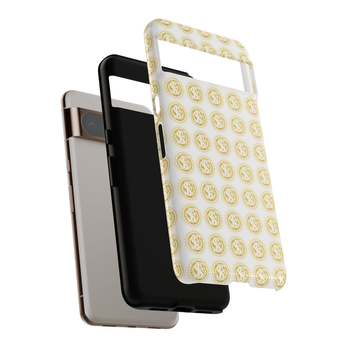 Golden Coin Phone Case, Tough Phone Cover, Unique Gift for Money Lovers, Ideal for Birthdays, Holidays, and Everyday Use