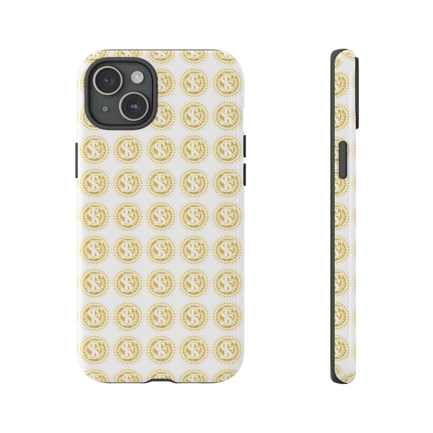 Golden Coin Phone Case, Tough Phone Cover, Unique Gift for Money Lovers, Ideal for Birthdays, Holidays, and Everyday Use