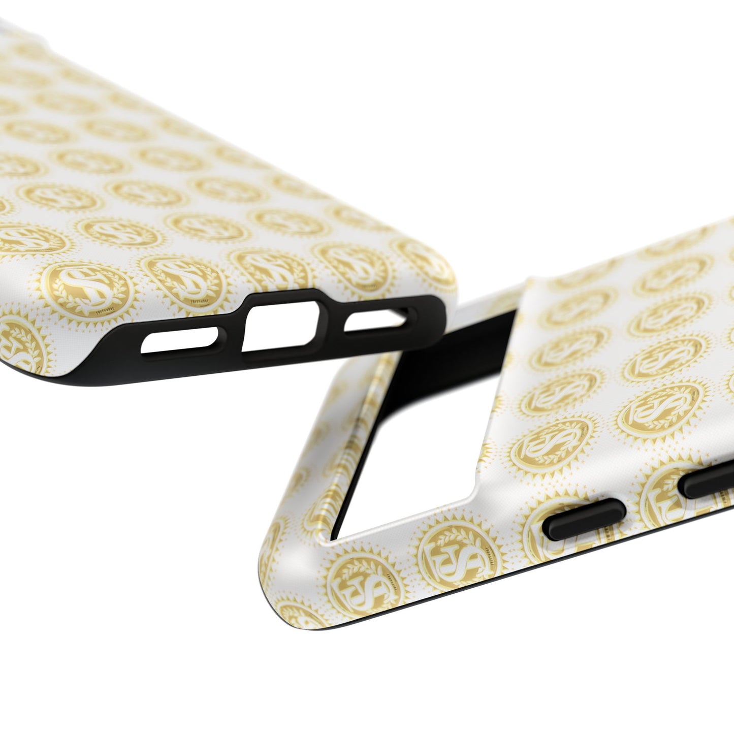 Golden Coin Phone Case, Tough Phone Cover, Unique Gift for Money Lovers, Ideal for Birthdays, Holidays, and Everyday Use