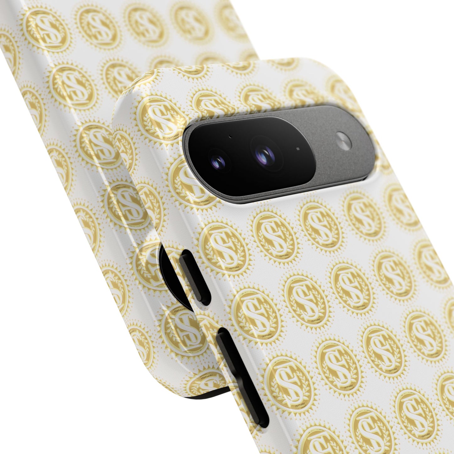 Golden Coin Phone Case, Tough Phone Cover, Unique Gift for Money Lovers, Ideal for Birthdays, Holidays, and Everyday Use