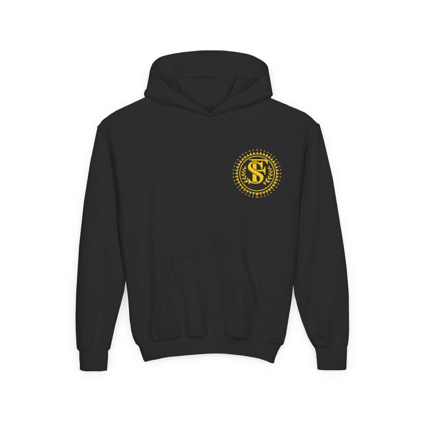 Youth Heavy Blend Hooded Sweatshirt with Unique Design, Cozy Pullover for Kids, Perfect Gift for Birthdays, Holidays, and Everyday Wear