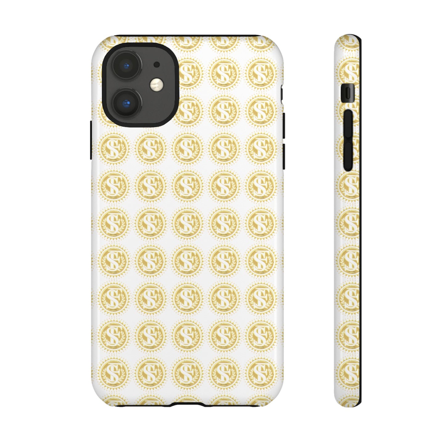 Golden Coin Phone Case, Tough Phone Cover, Unique Gift for Money Lovers, Ideal for Birthdays, Holidays, and Everyday Use