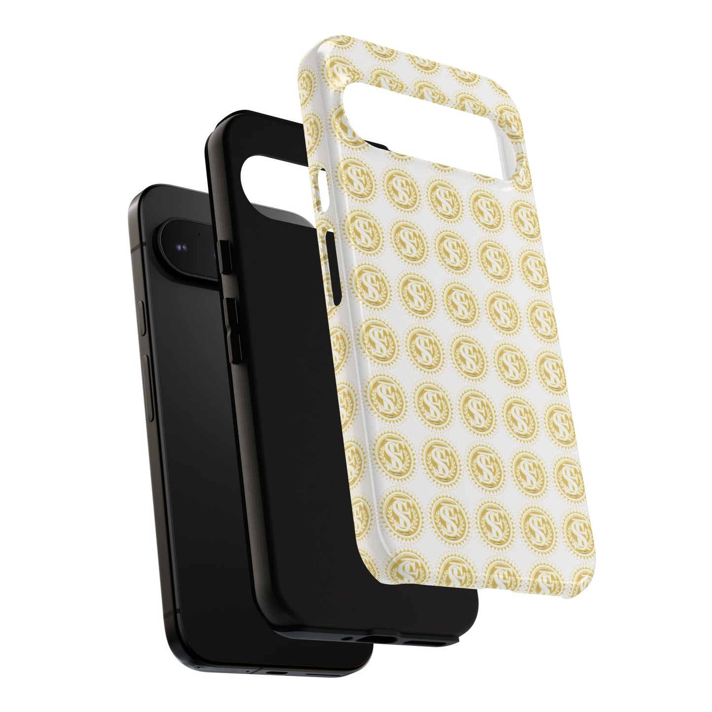 Golden Coin Phone Case, Tough Phone Cover, Unique Gift for Money Lovers, Ideal for Birthdays, Holidays, and Everyday Use