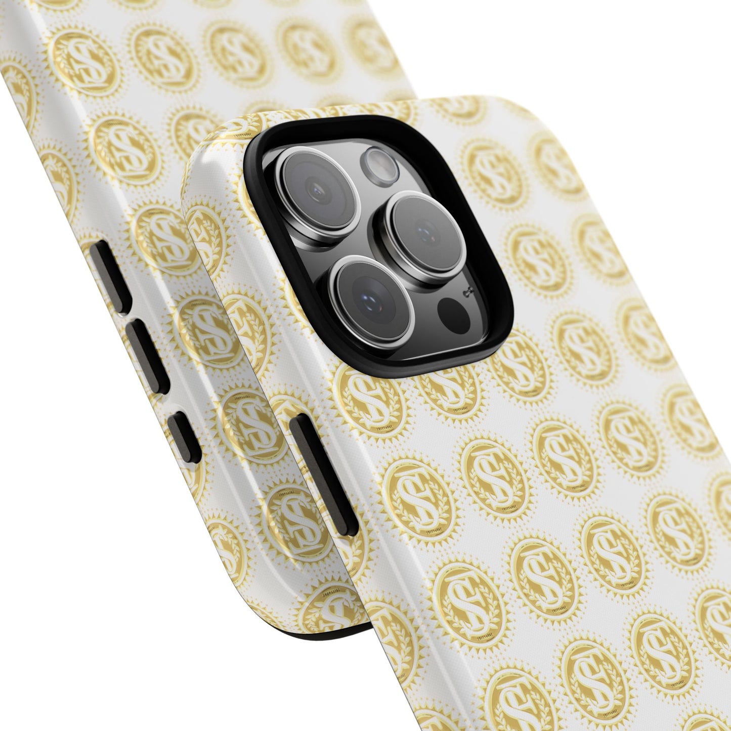 Golden Coin Phone Case, Tough Phone Cover, Unique Gift for Money Lovers, Ideal for Birthdays, Holidays, and Everyday Use