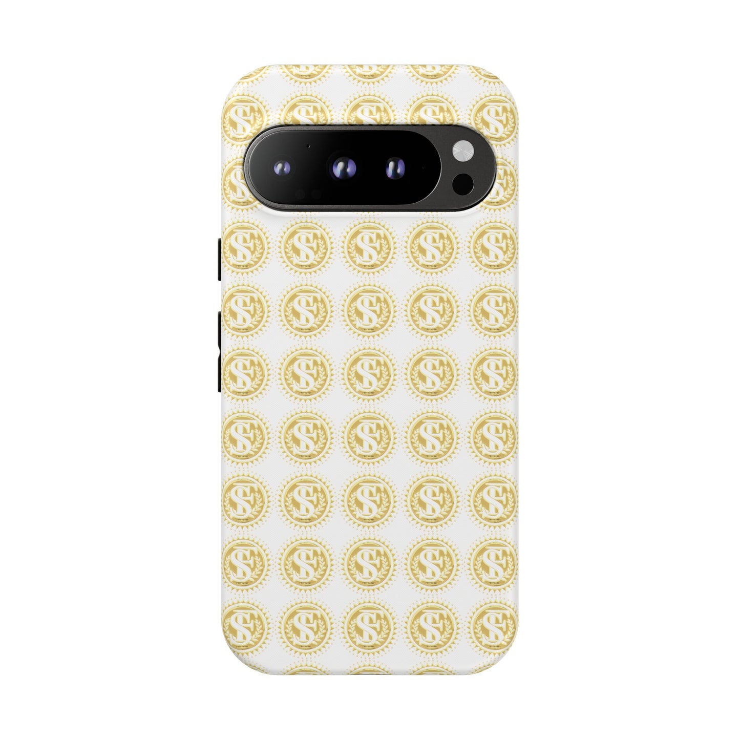 Golden Coin Phone Case, Tough Phone Cover, Unique Gift for Money Lovers, Ideal for Birthdays, Holidays, and Everyday Use