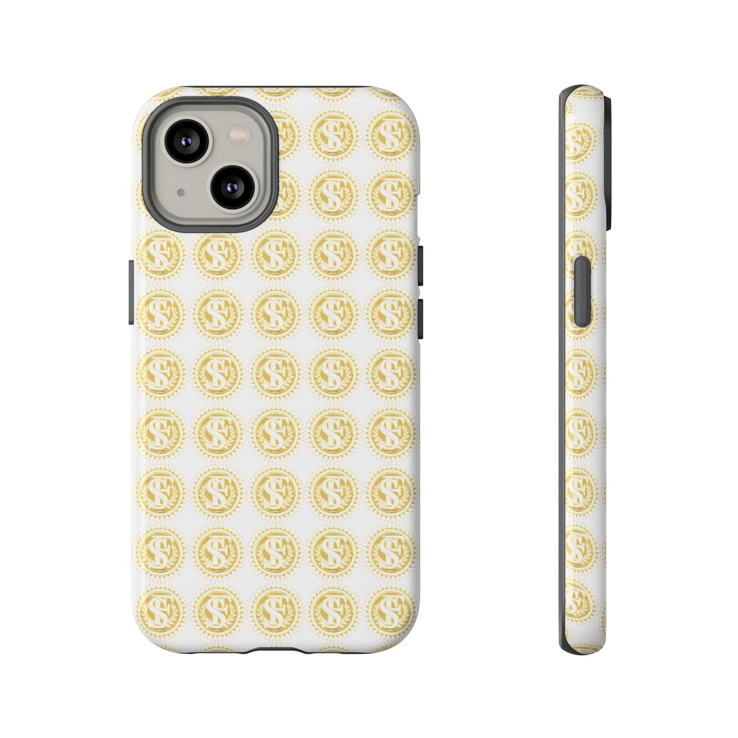 Golden Coin Phone Case, Tough Phone Cover, Unique Gift for Money Lovers, Ideal for Birthdays, Holidays, and Everyday Use