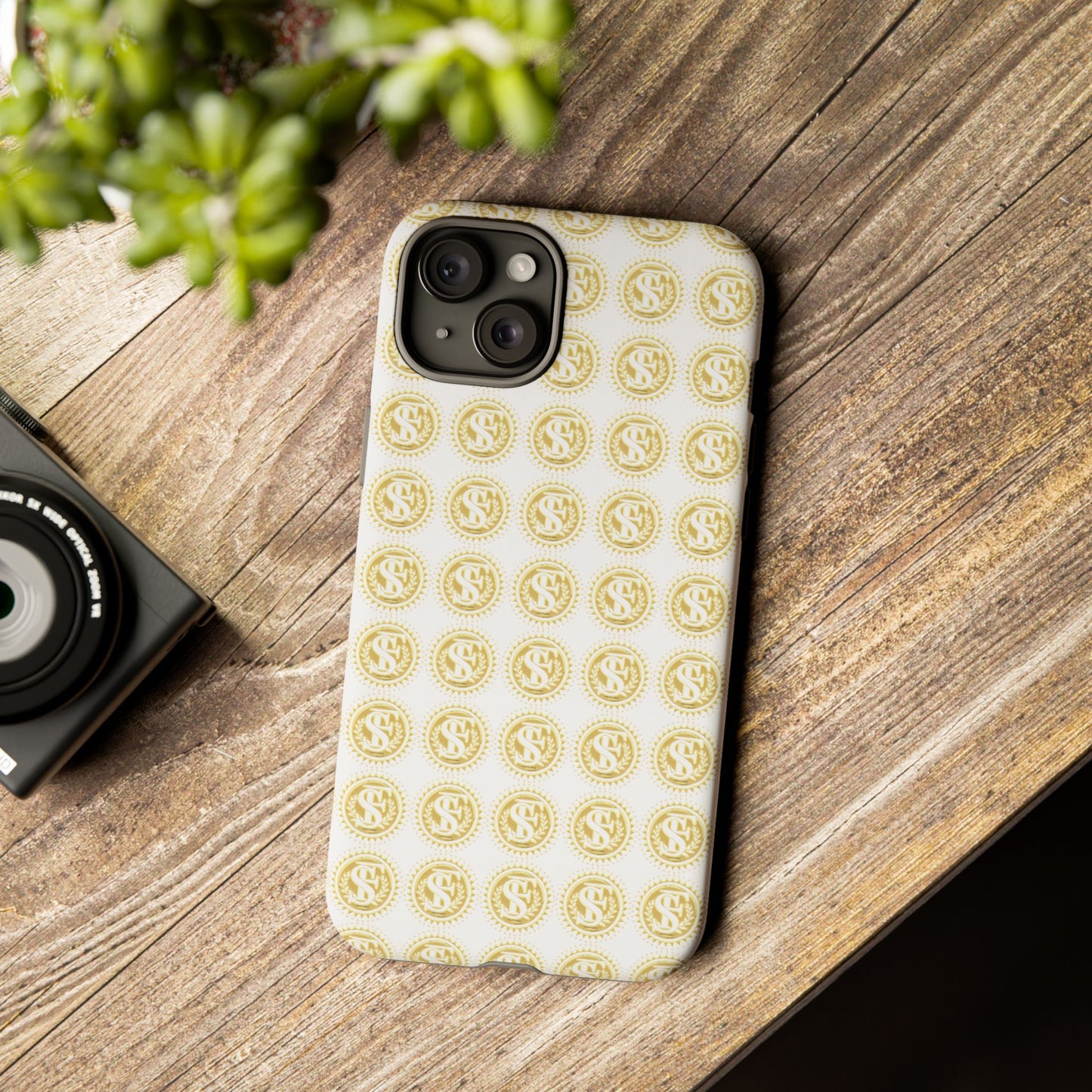 Golden Coin Phone Case, Tough Phone Cover, Unique Gift for Money Lovers, Ideal for Birthdays, Holidays, and Everyday Use