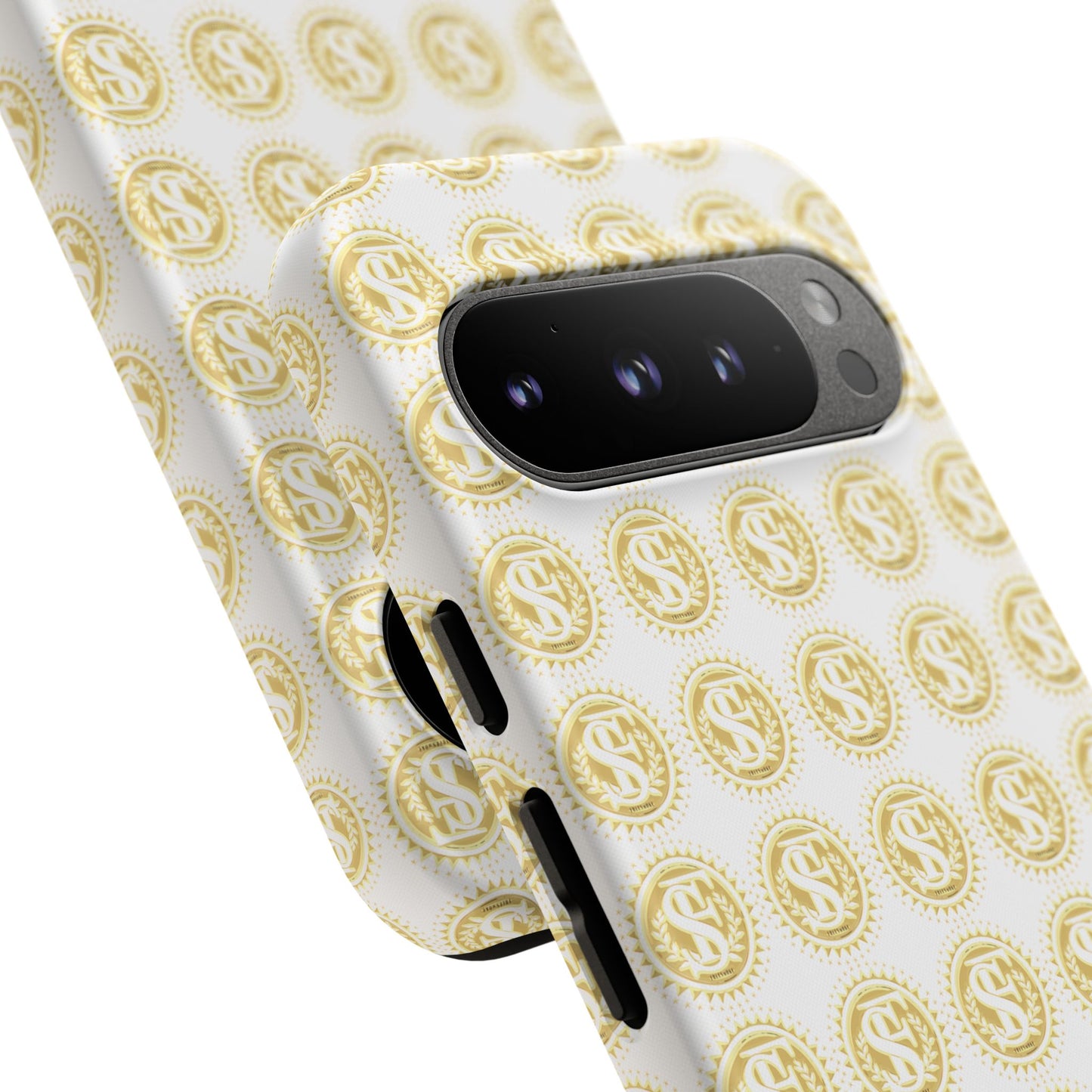Golden Coin Phone Case, Tough Phone Cover, Unique Gift for Money Lovers, Ideal for Birthdays, Holidays, and Everyday Use