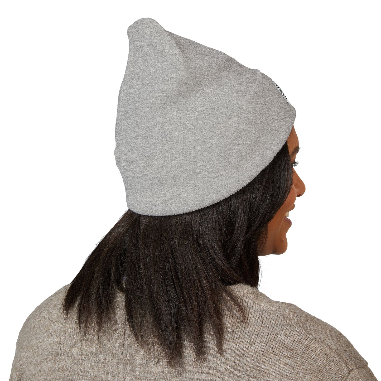 Classic Cuffed Beanie with Embroidery, Winter Hat, Knit Beanie, Unisex Hat, Gifts for Her, Gifts for Him, Stylish Headwear