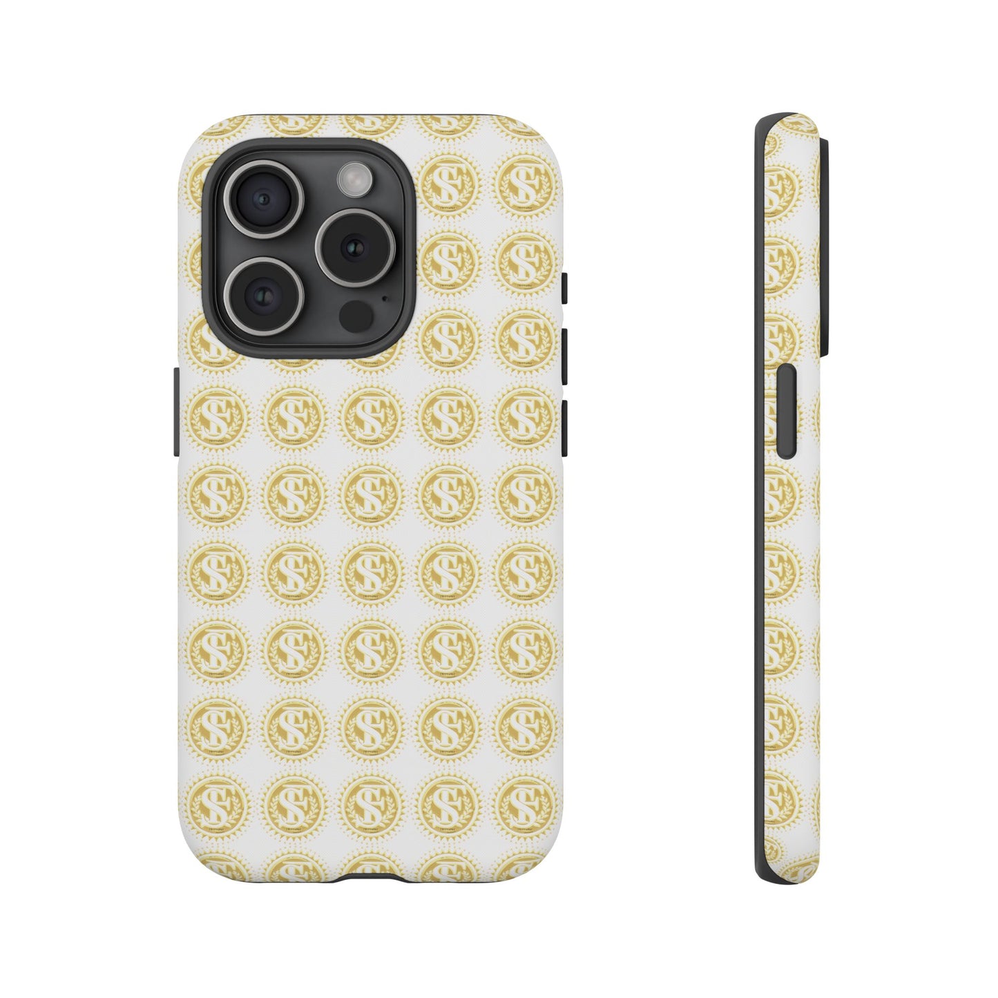Golden Coin Phone Case, Tough Phone Cover, Unique Gift for Money Lovers, Ideal for Birthdays, Holidays, and Everyday Use