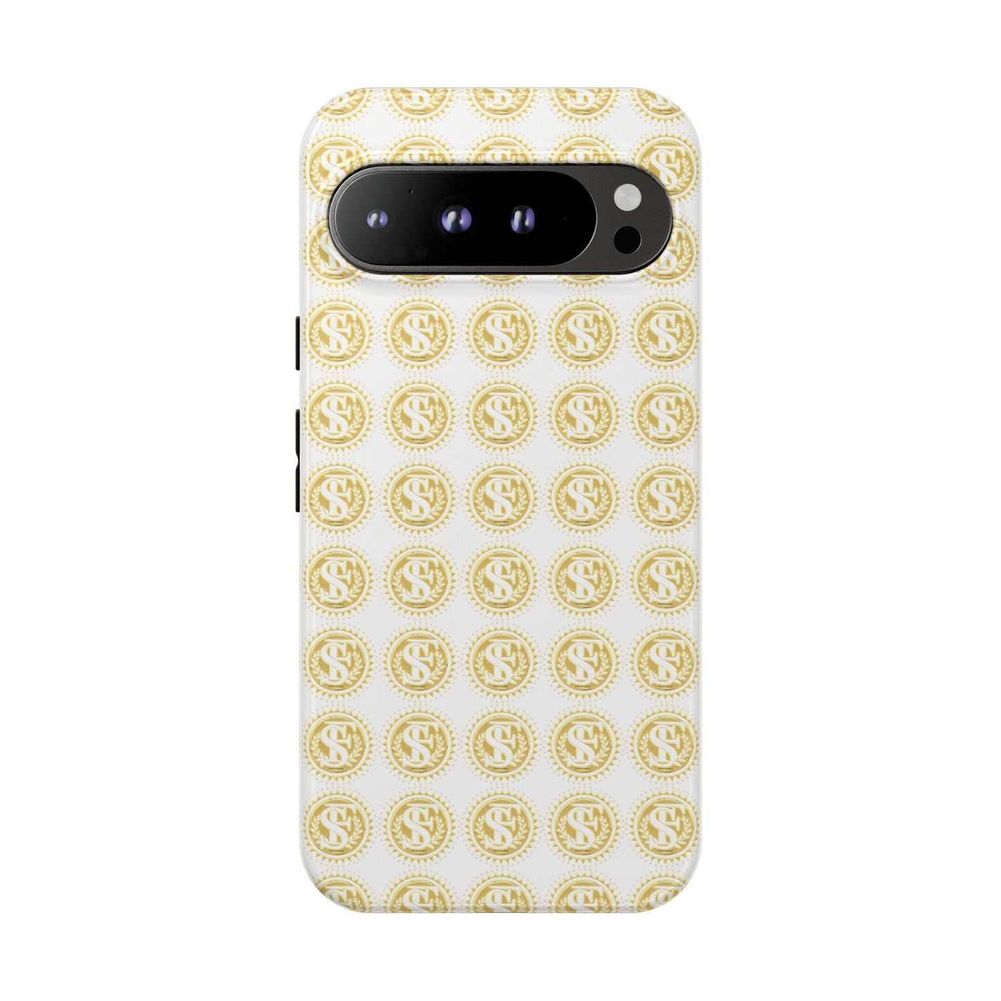 Golden Coin Phone Case, Tough Phone Cover, Unique Gift for Money Lovers, Ideal for Birthdays, Holidays, and Everyday Use
