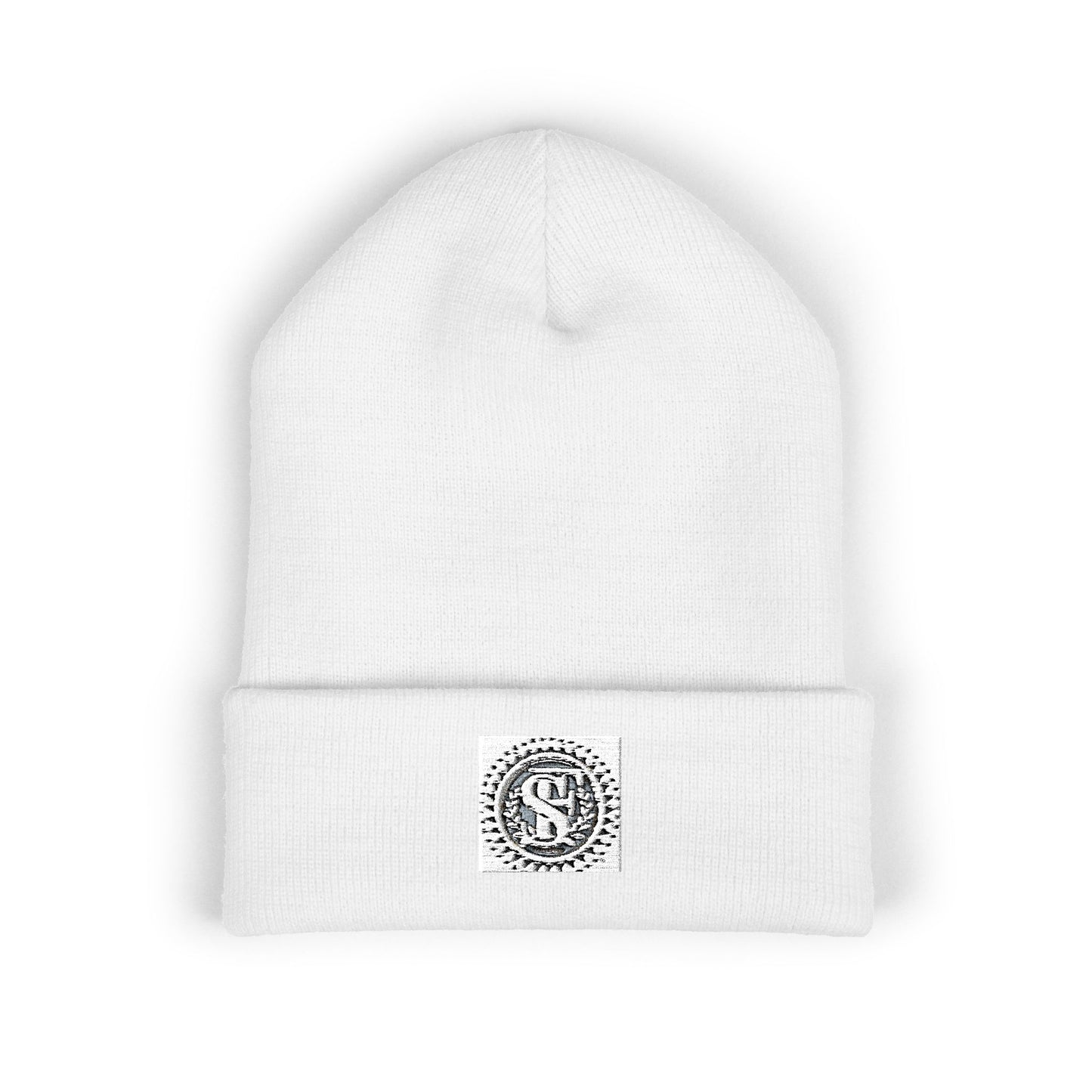Classic Cuffed Beanie with Embroidery, Winter Hat, Knit Beanie, Unisex Hat, Gifts for Her, Gifts for Him, Stylish Headwear