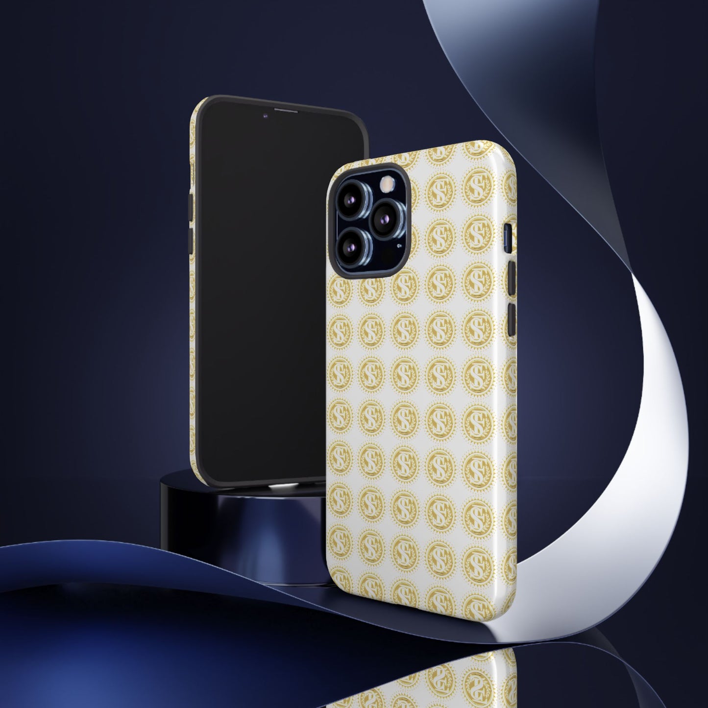 Golden Coin Phone Case, Tough Phone Cover, Unique Gift for Money Lovers, Ideal for Birthdays, Holidays, and Everyday Use