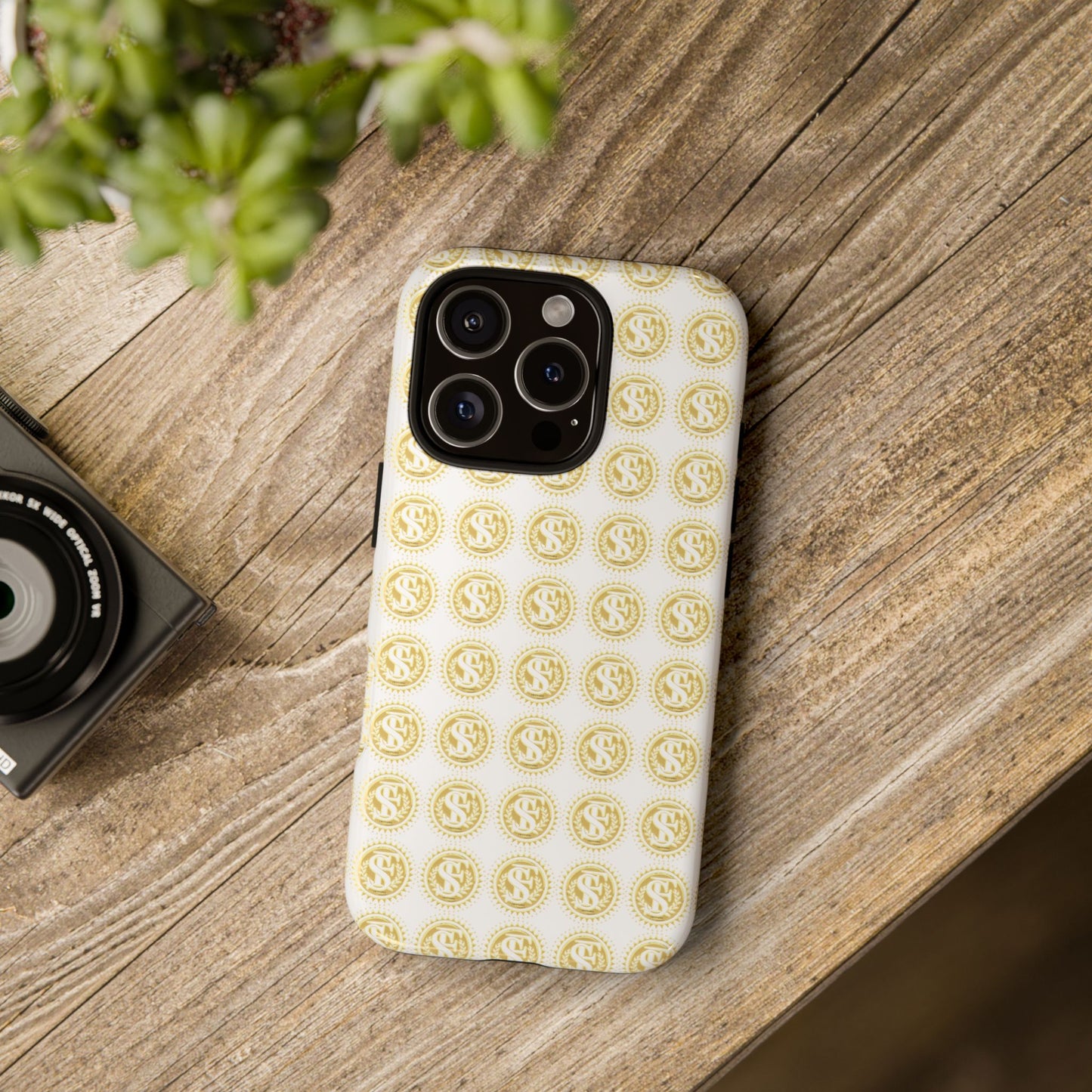 Golden Coin Phone Case, Tough Phone Cover, Unique Gift for Money Lovers, Ideal for Birthdays, Holidays, and Everyday Use