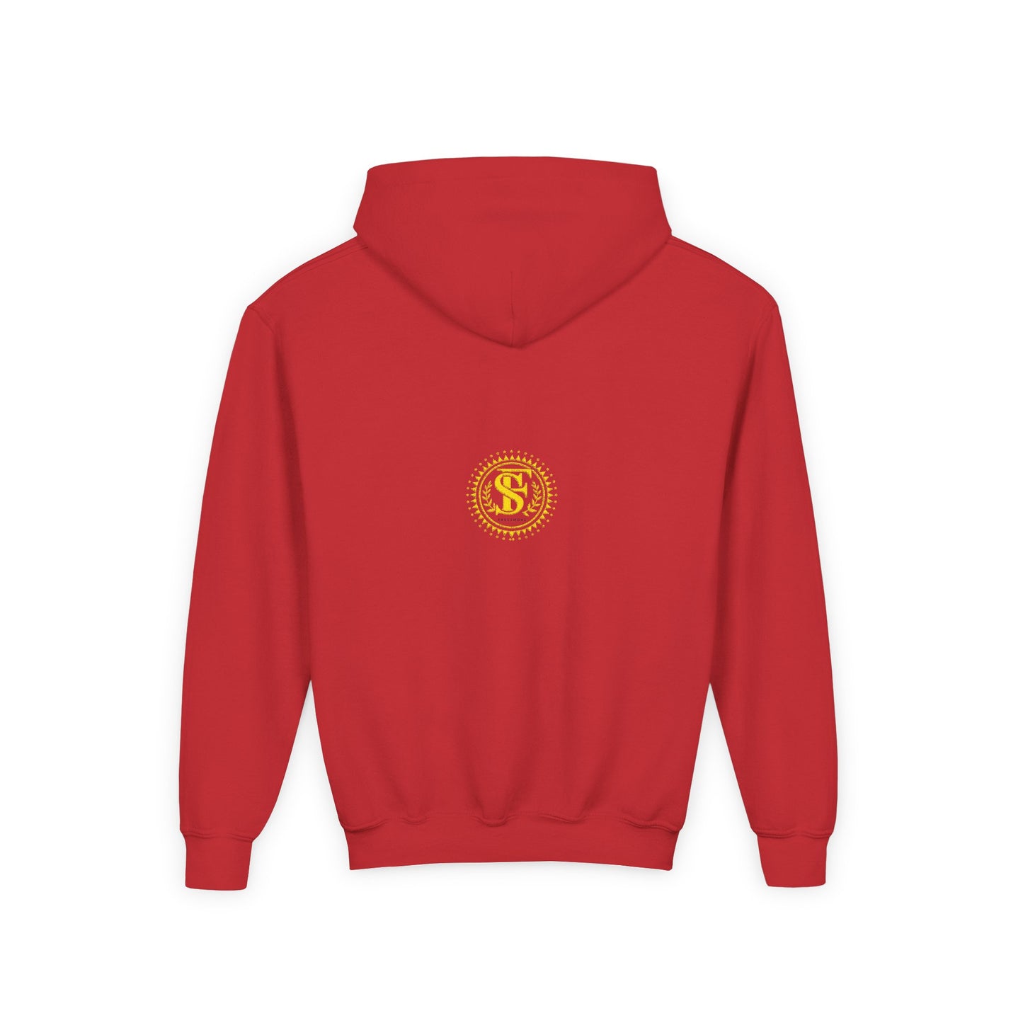 Youth Heavy Blend Hooded Sweatshirt with Unique Design, Cozy Pullover for Kids, Perfect Gift for Birthdays, Holidays, and Everyday Wear