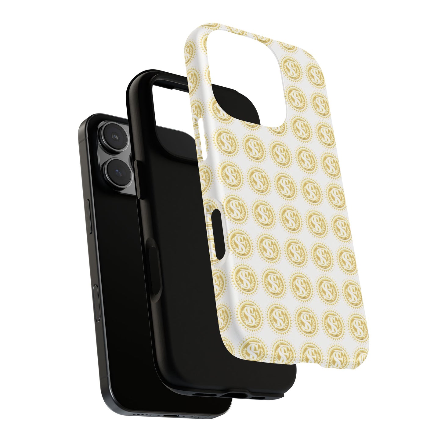 Golden Coin Phone Case, Tough Phone Cover, Unique Gift for Money Lovers, Ideal for Birthdays, Holidays, and Everyday Use
