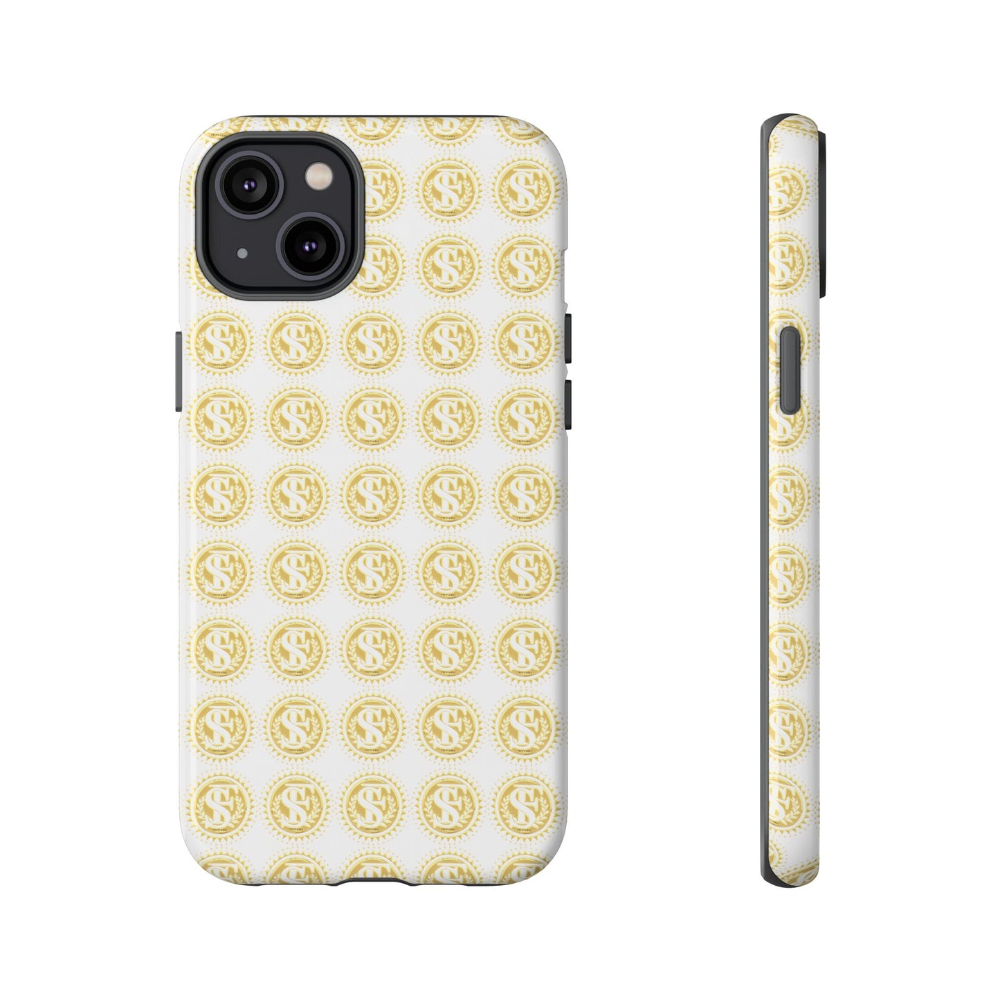 Golden Coin Phone Case, Tough Phone Cover, Unique Gift for Money Lovers, Ideal for Birthdays, Holidays, and Everyday Use