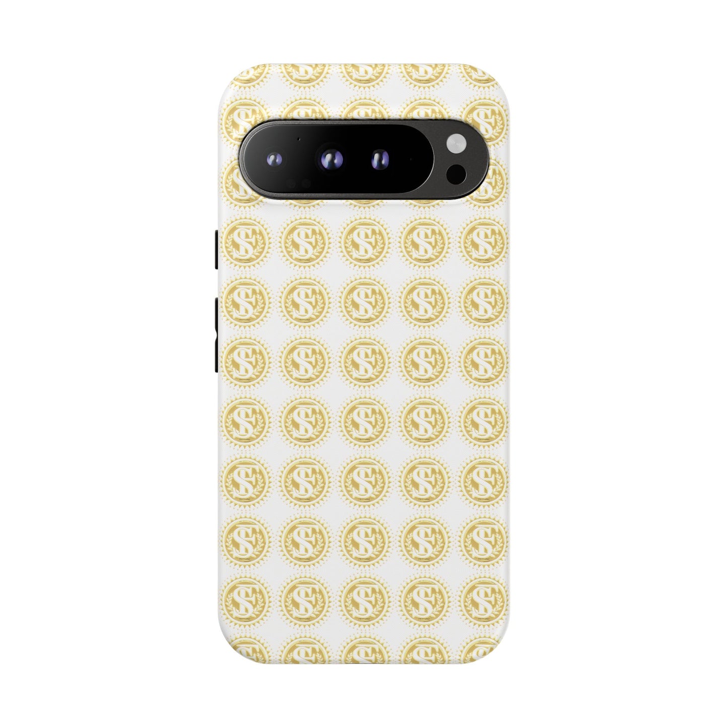 Golden Coin Phone Case, Tough Phone Cover, Unique Gift for Money Lovers, Ideal for Birthdays, Holidays, and Everyday Use
